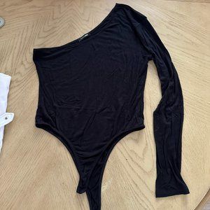 One Shoulder Fashion Nova Bodysuit